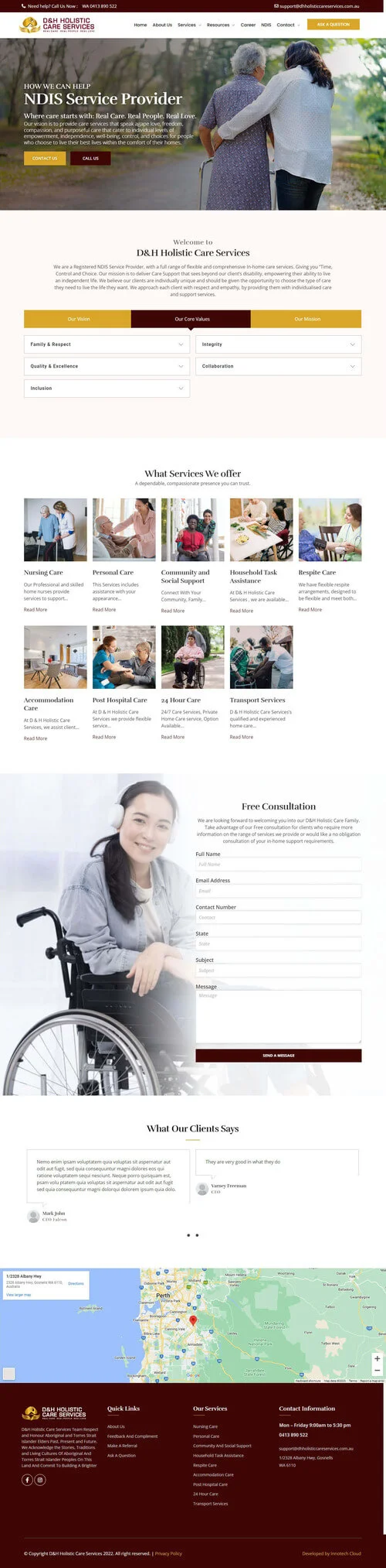 DH Holistic Care Servcies