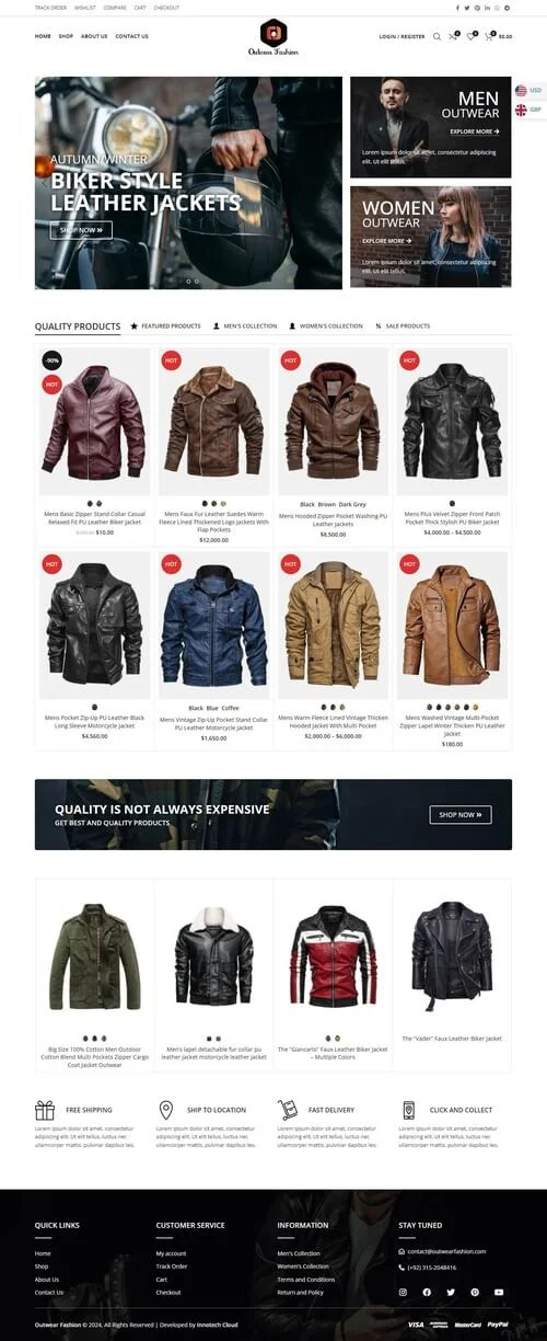 Outwear Fashion